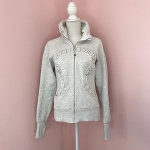 Grey Lululemon Cuddle up Jacket